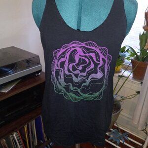 Lettuce band Racer back Tank Top